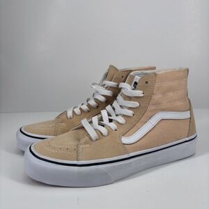 Vans Sk8-Hi Tapered Suede Men's 7‎ / Women's 8.5 Honey Peach High-Top Sneakers